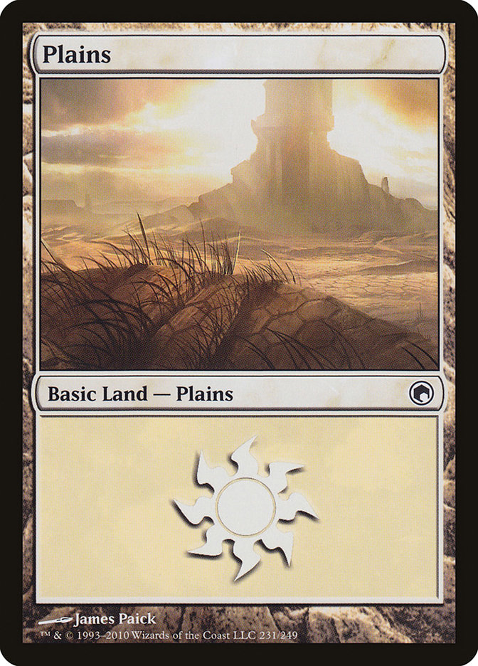 Plains (231) [Scars of Mirrodin] | Total Play