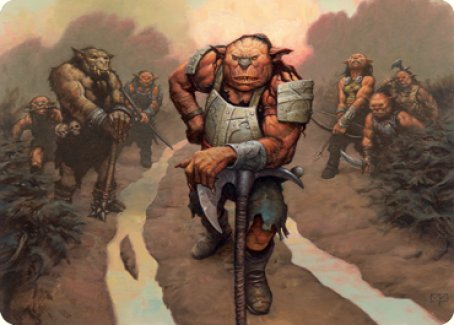 Hobgoblin Bandit Lord Art Card [Dungeons & Dragons: Adventures in the Forgotten Realms Art Series] | Total Play