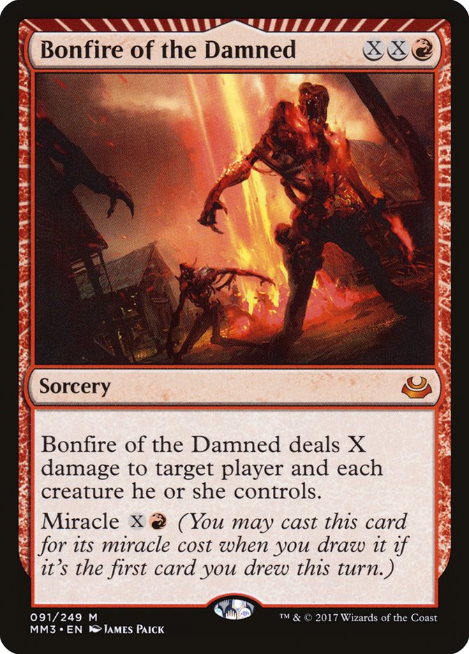 Bonfire of the Damned [Modern Masters 2017] | Total Play
