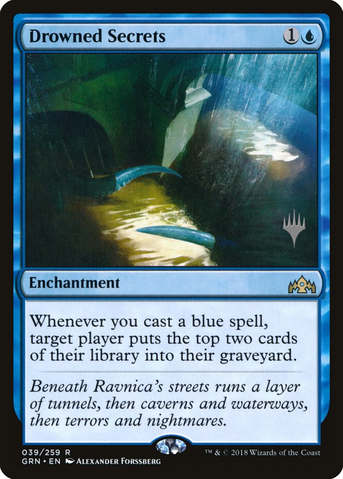 Drowned Secrets (Promo Pack) [Guilds of Ravnica Promos] | Total Play