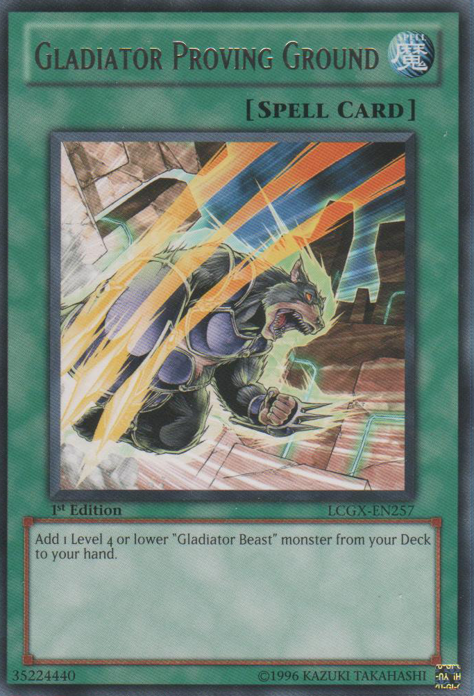 Gladiator Proving Ground [LCGX-EN257] Rare | Total Play