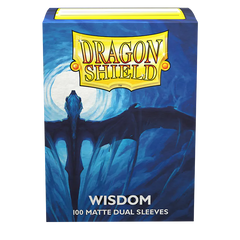 Dragon Shield: Standard 100ct Sleeves - Wisdom (Dual Matte) | Total Play