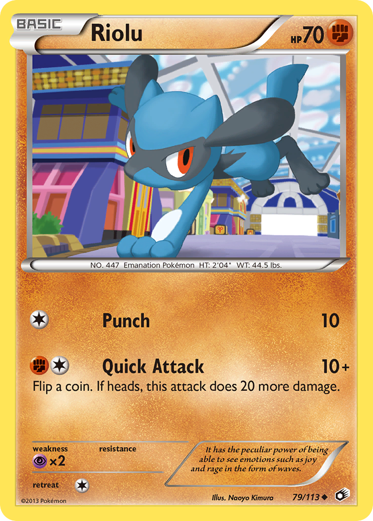 Riolu (79/113) [Black & White: Legendary Treasures] | Total Play