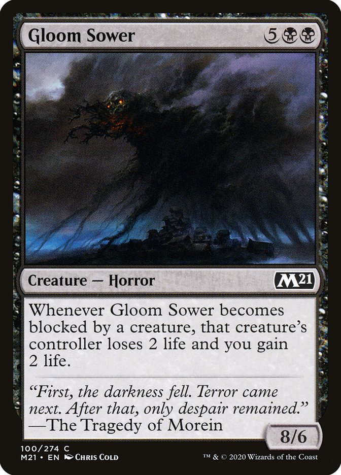 Gloom Sower [Core Set 2021] | Total Play