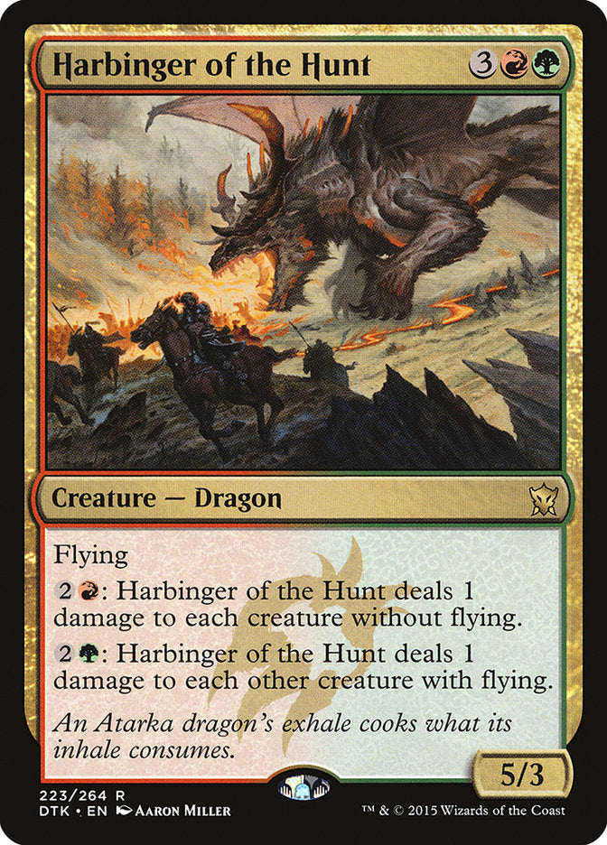 Harbinger of the Hunt [Dragons of Tarkir] | Total Play
