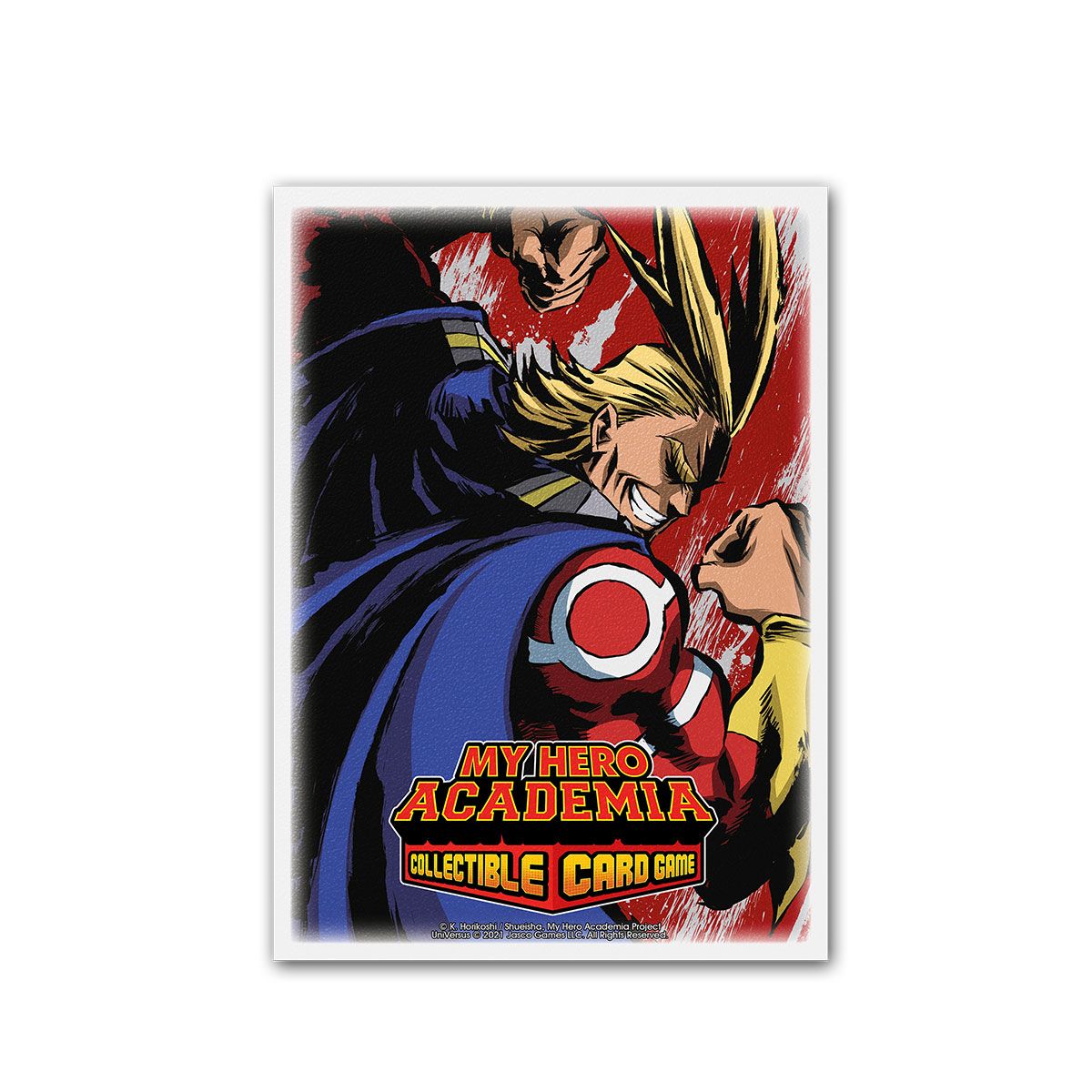 Dragon Shield: Standard 100ct Art Sleeves - My Hero Academia (All Might Flex) | Total Play