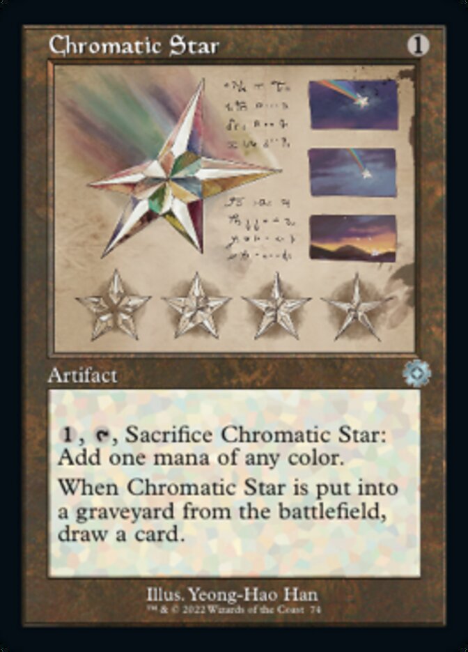 Chromatic Star (Retro Schematic) [The Brothers' War Retro Artifacts] | Total Play