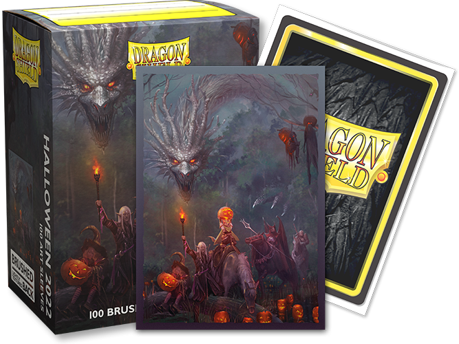 Dragon Shield: Standard 100ct Art Sleeves - Halloween Dragon (2022) | Total Play