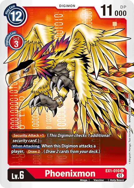 Phoenixmon [EX1-010] [Classic Collection] | Total Play
