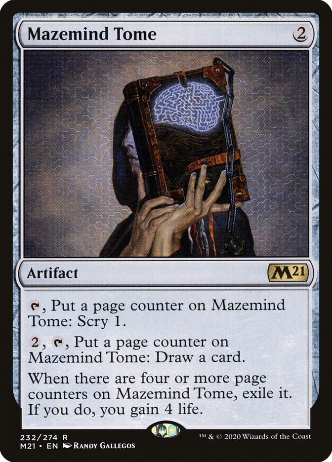 Mazemind Tome [Core Set 2021] | Total Play