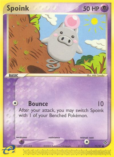 Spoink (73/97) [EX: Dragon] | Total Play