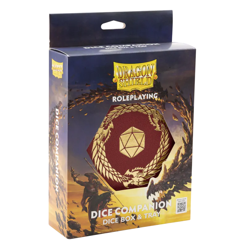 Dragon Shield: Dice Companion - Blood Red | Total Play