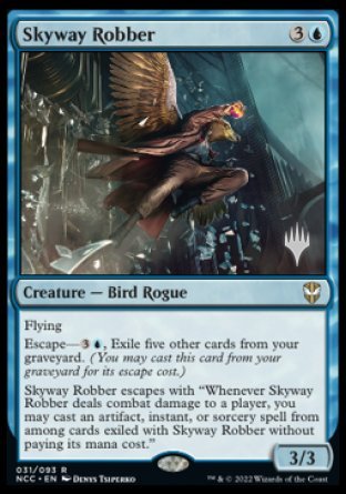 Skyway Robber (Promo Pack) [Streets of New Capenna Commander Promos] | Total Play