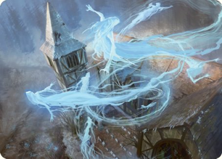 Hallowed Haunting Art Card [Innistrad: Crimson Vow Art Series] | Total Play