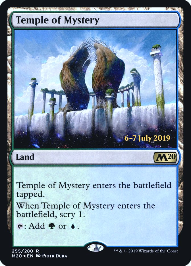 Temple of Mystery [Core Set 2020 Prerelease Promos] | Total Play