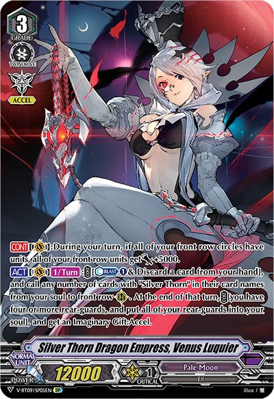 Silver Thorn Dragon Empress, Venus Luquier (V-BT09/SP05EN) [Butterfly d'Moonlight] | Total Play