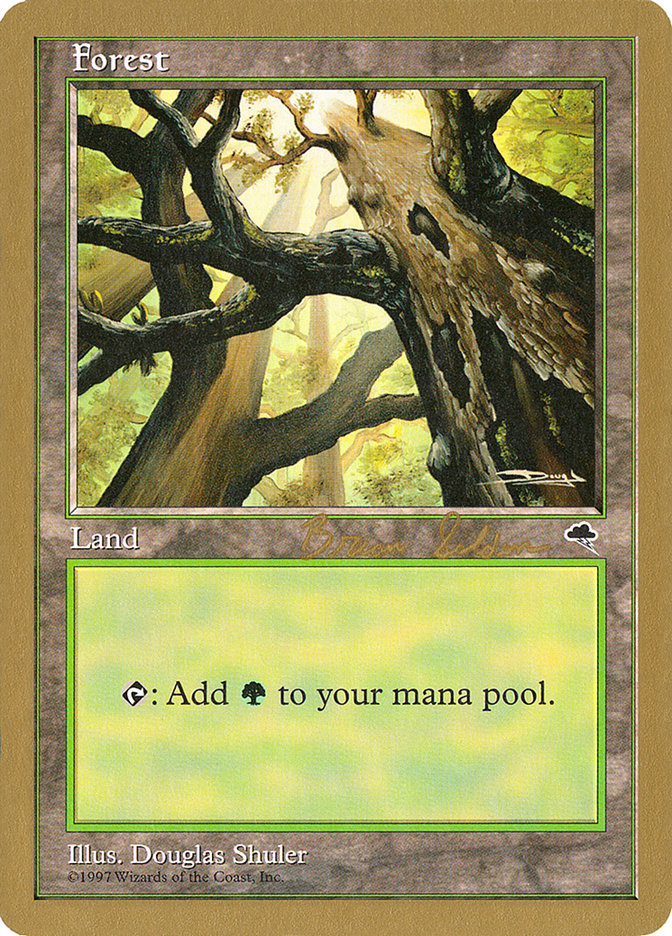 Forest (bs347) (Brian Selden) [World Championship Decks 1998] | Total Play