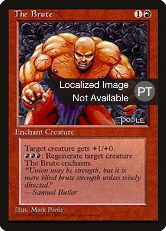 The Brute [Fourth Edition (Foreign Black Border)] | Total Play