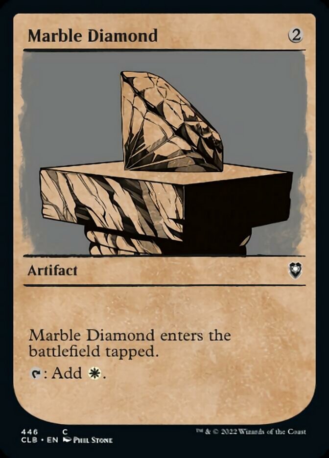 Marble Diamond (Showcase) [Commander Legends: Battle for Baldur's Gate] | Total Play