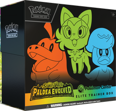Scarlet & Violet: Paldea Evolved - Elite Trainer Box (Pokemon Center Exclusive) | Total Play