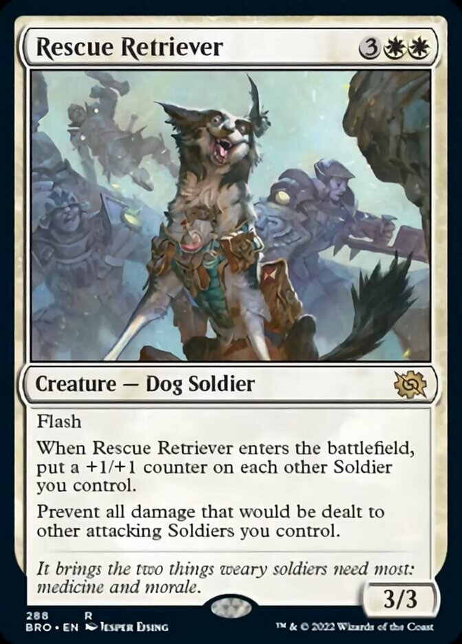 Rescue Retriever [The Brothers' War] | Total Play