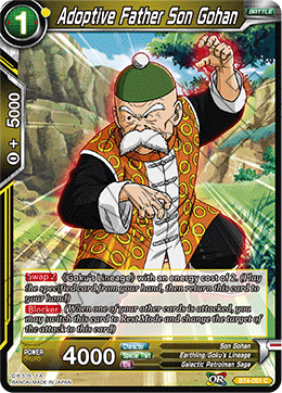 Adoptive Father Son Gohan (Reprint) (BT4-091) [Battle Evolution Booster] | Total Play