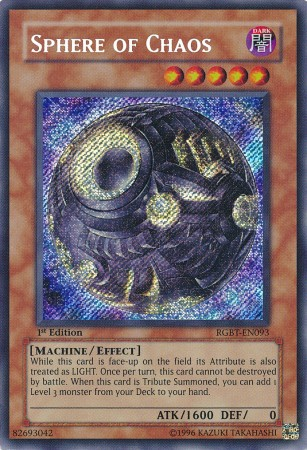 Sphere of Chaos [RGBT-EN093] Secret Rare | Total Play