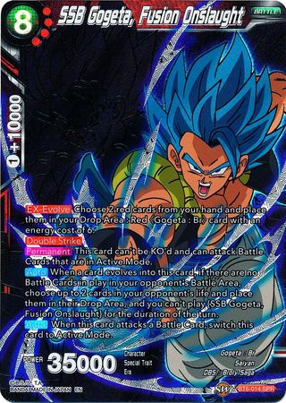 SSB Gogeta, Fusion Onslaught (SPR) (BT6-014) [Destroyer Kings] | Total Play