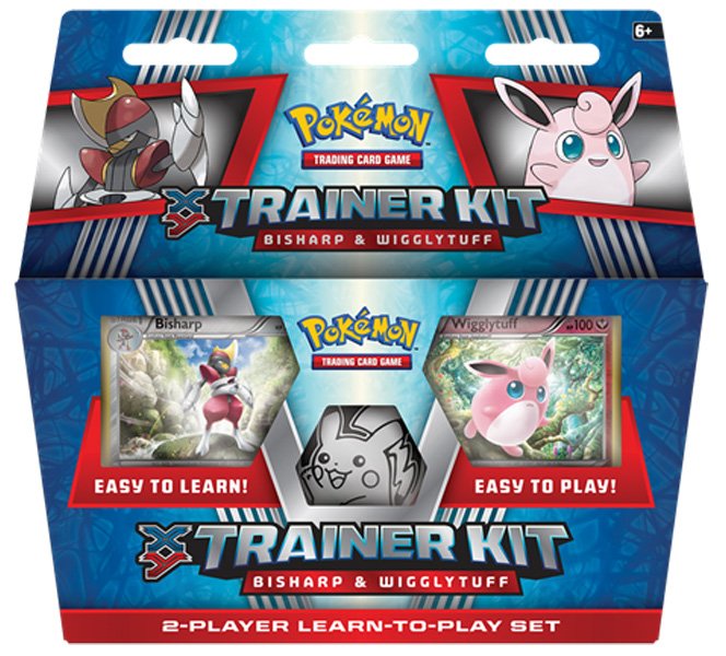 XY: Trainer Kit - 2-Player Learn-to-Play Set (Bisharp & Wigglytuff) | Total Play