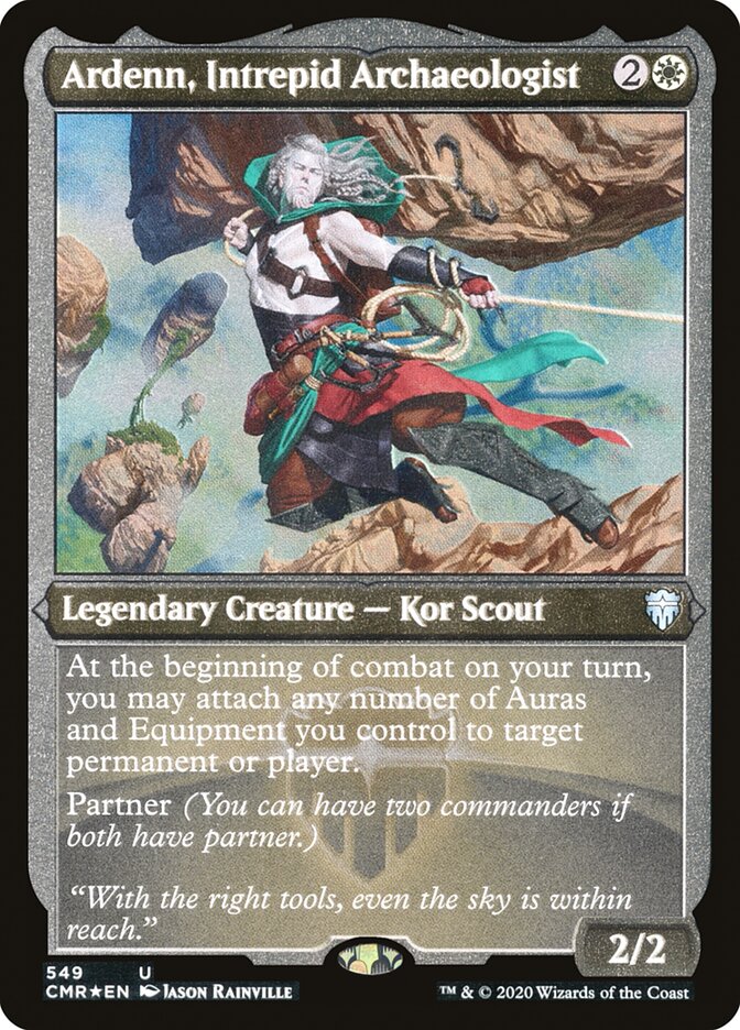 Ardenn, Intrepid Archaeologist (Etched) [Commander Legends] | Total Play