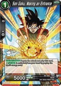 Son Goku, Making an Entrance (BT7-100_PR) [Assault of the Saiyans Prerelease Promos] | Total Play