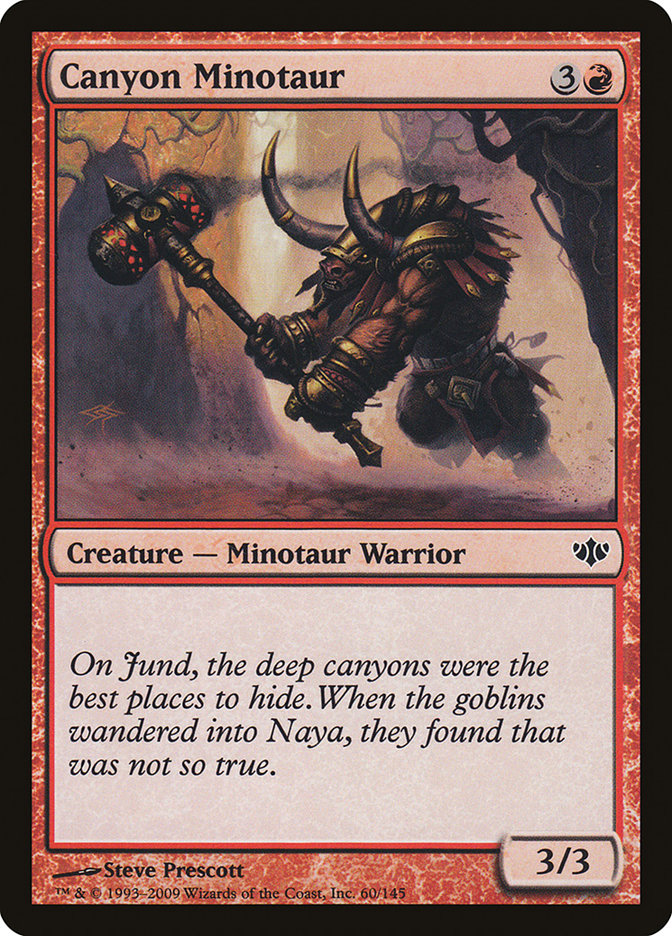 Canyon Minotaur [Conflux] | Total Play