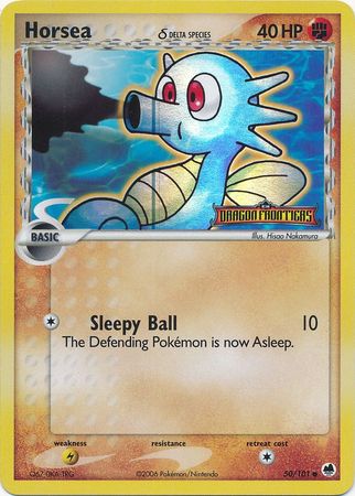 Horsea (50/101) (Delta Species) (Stamped) [EX: Dragon Frontiers] | Total Play