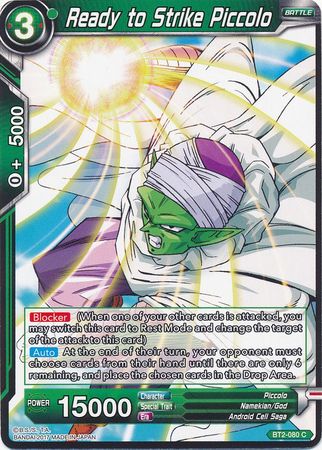 Ready to Strike Piccolo (BT2-080) [Union Force] | Total Play