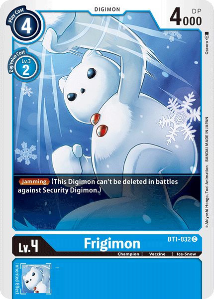 Frigimon [BT1-032] [Release Special Booster Ver.1.0] | Total Play