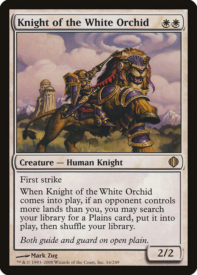 Knight of the White Orchid [Shards of Alara] | Total Play