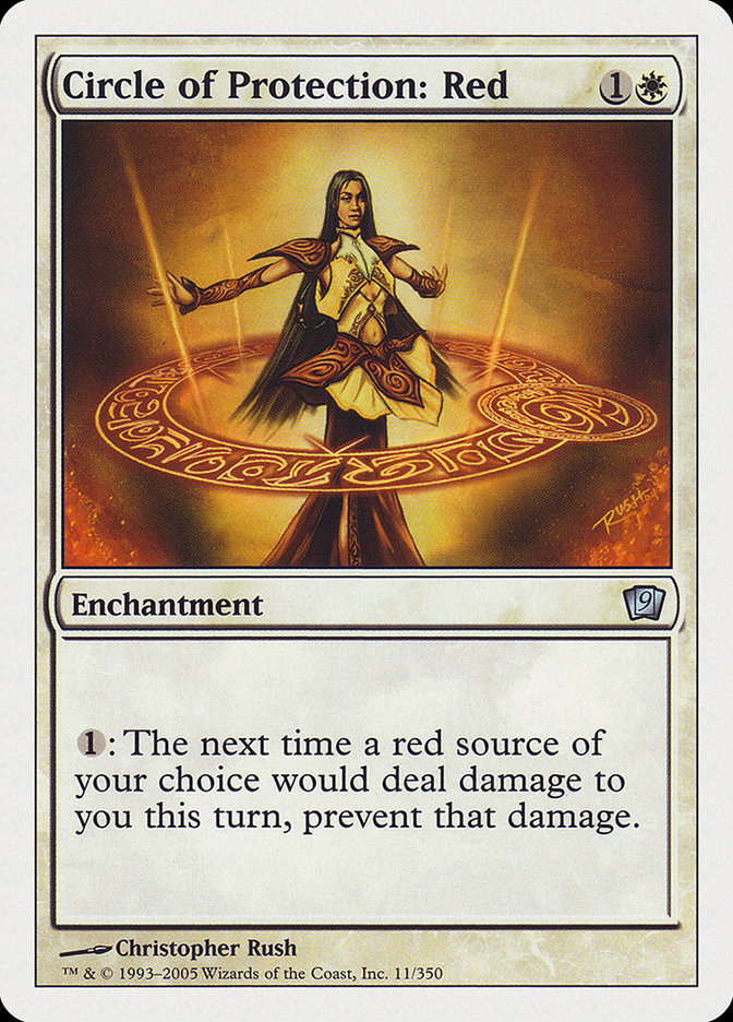Circle of Protection: Red [Ninth Edition] | Total Play