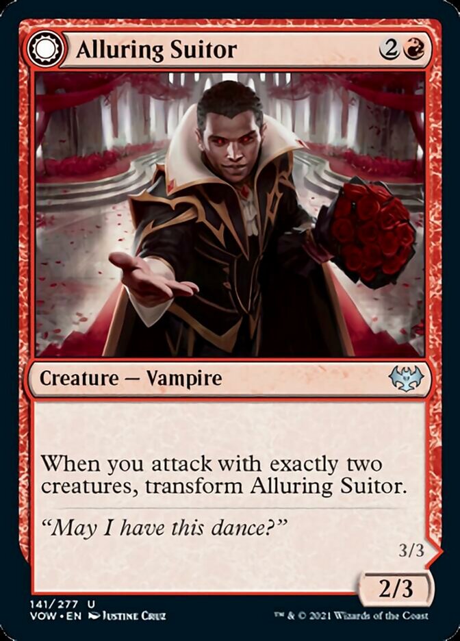 Alluring Suitor // Deadly Dancer [Innistrad: Crimson Vow] | Total Play