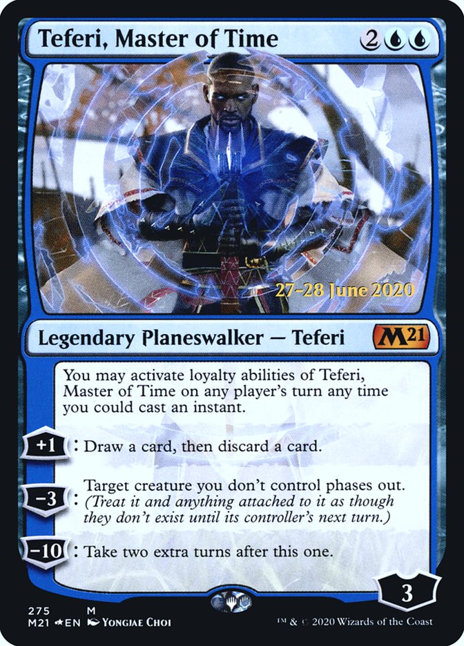Teferi, Master of Time [Core Set 2021 Prerelease Promos] | Total Play