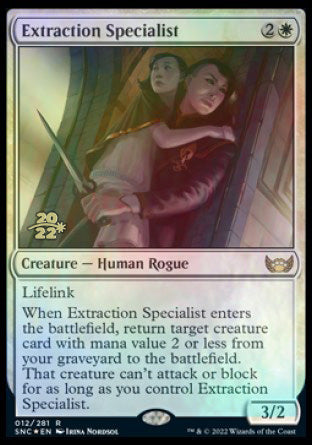 Extraction Specialist [Streets of New Capenna Prerelease Promos] | Total Play