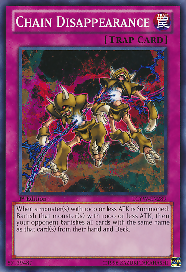 Chain Disappearance [LCYW-EN289] Common | Total Play