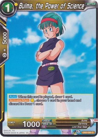 Bulma, the Power of Science (DB3-090) [Giant Force] | Total Play