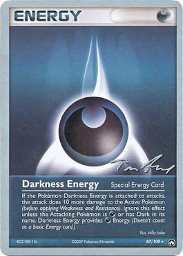 Darkness Energy (87/108) (Legendary Ascent - Tom Roos) [World Championships 2007] | Total Play