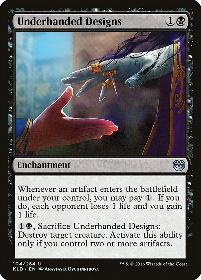 Underhanded Designs [Kaladesh] | Total Play