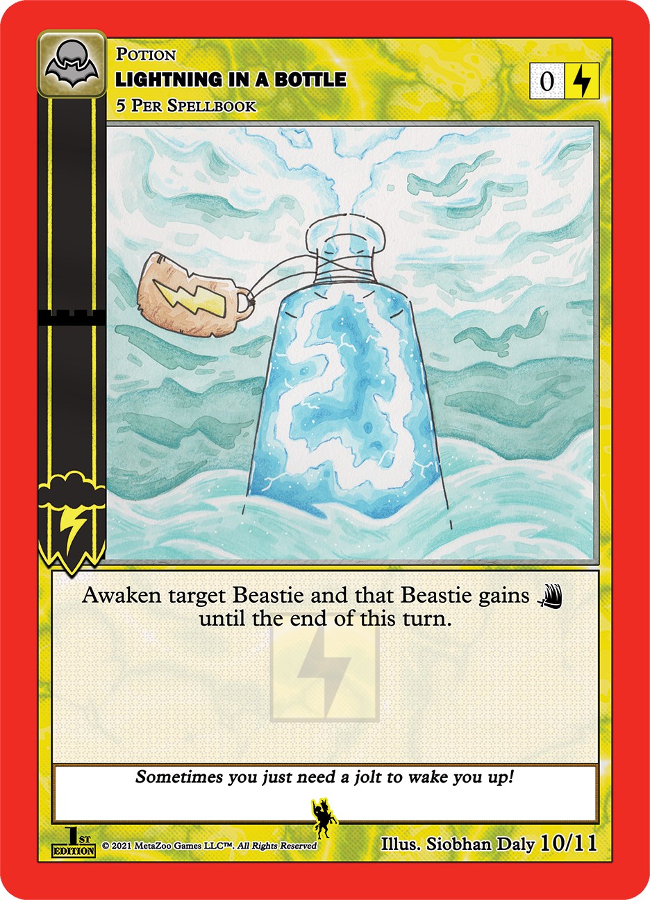 Lightning in a Bottle [Cryptid Nation: Nightfall First Edition Tribal Theme Decks] | Total Play