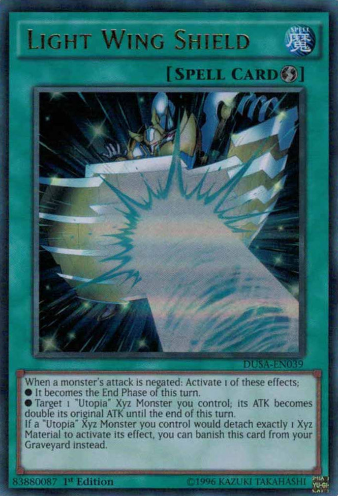 Light Wing Shield [DUSA-EN039] Ultra Rare | Total Play