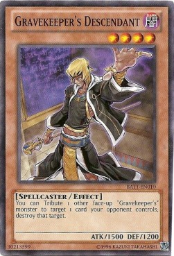 Gravekeeper's Descendant [BATT-EN010] Starfoil Rare | Total Play