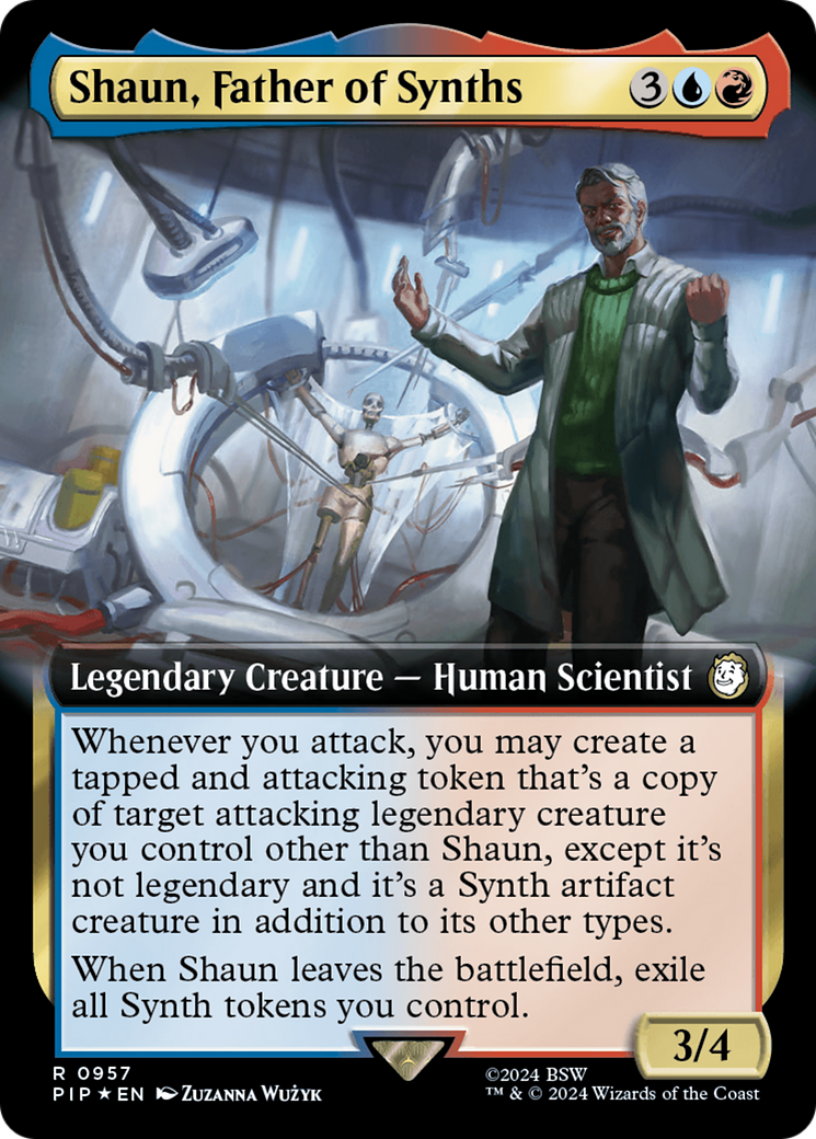 Shaun, Father of Synths (Extended Art) (Surge Foil) [Fallout] | Total Play