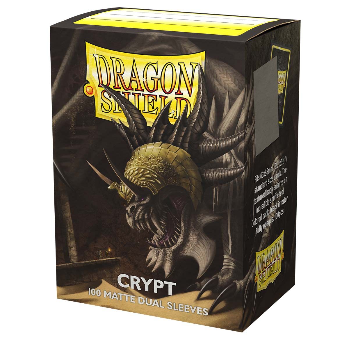 Dragon Shield: Standard 100ct Sleeves - Crypt (Dual Matte) | Total Play