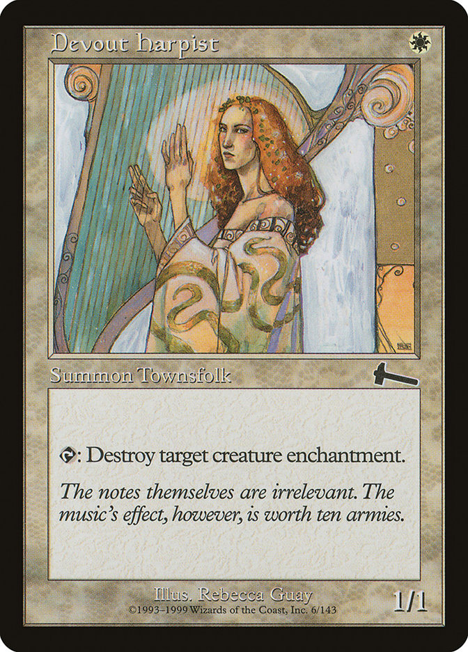 Devout Harpist [Urza's Legacy] | Total Play